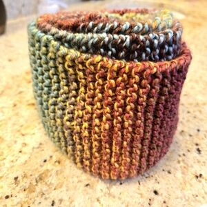 Handmade Multicolor Knit Scarf